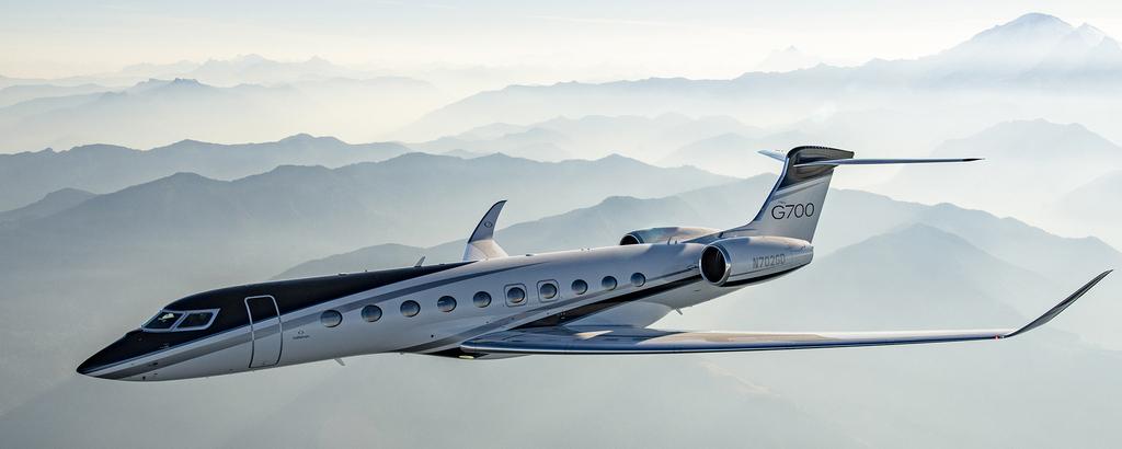 Gulfstream представит сверхдальнемагистральный G700 на авиасалоне в Дубае