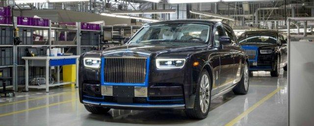 Первый экземпляр нового Rolls-Royce Phantom продадут на торгах