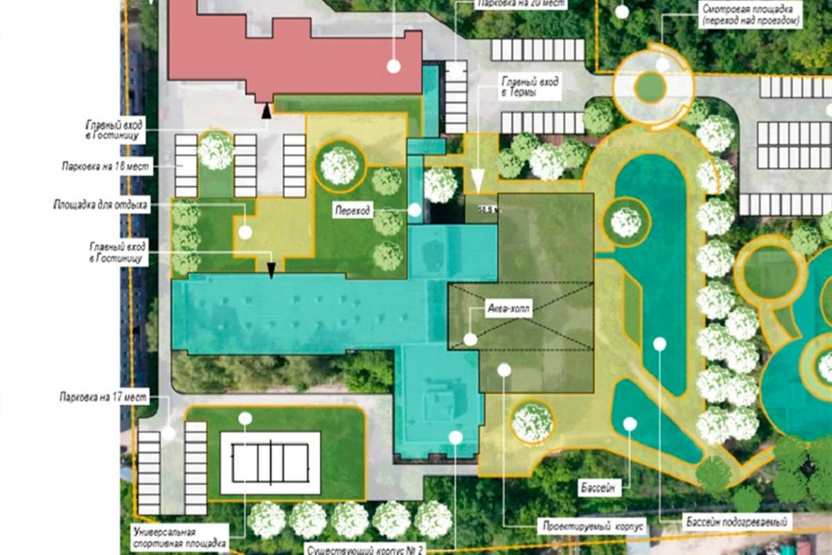 Акватермальный комплекс с гостиницей и парковкой появится в Самаре в 2034 году