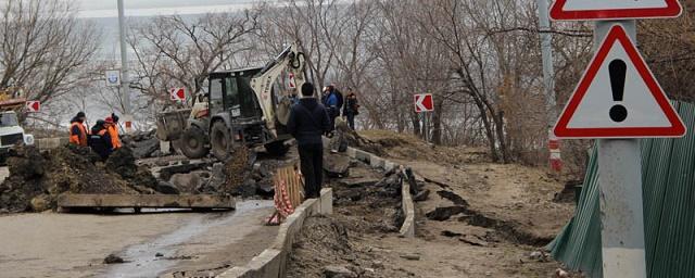 В Железнодорожном районе из-за обвала грунта ввели режим ЧС