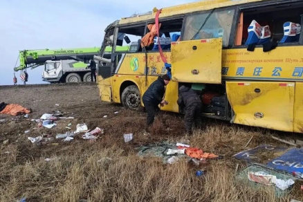 В Забайкалье задержали водителя автобуса после ДТП с двумя погибшими