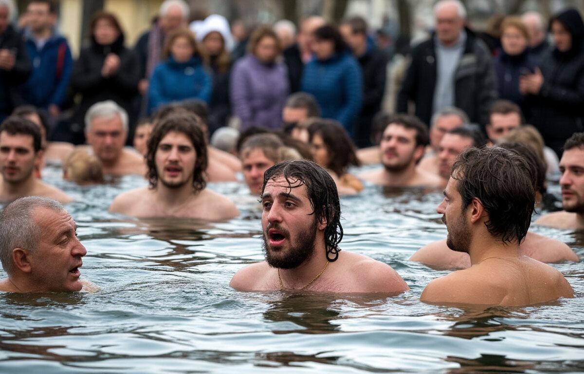 В ЛНР спасатели-добровольцы обеспечивают безопасность на Крещение