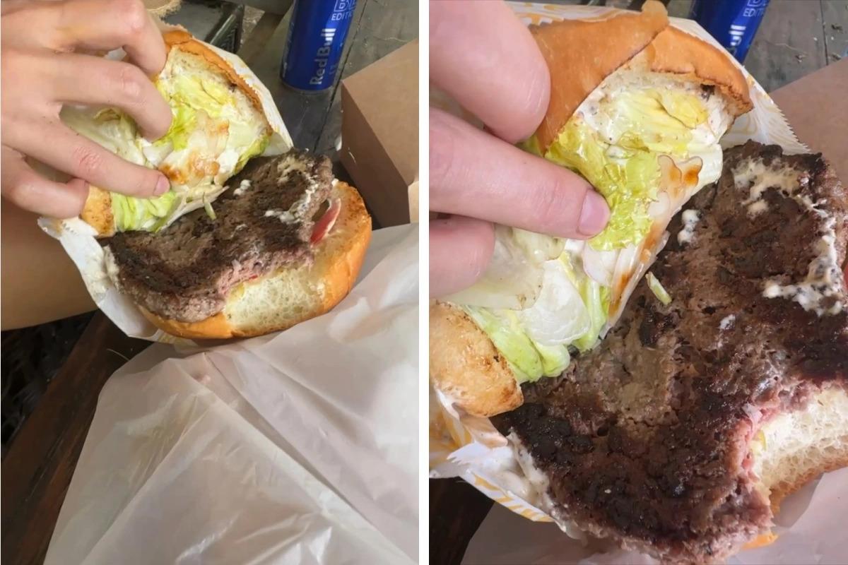 В Красноярске черви стали «изюминкой» бургерa от Magic Burger