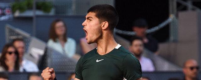 19-летний Алькарас выиграл теннисный «Мастерс» в Мадриде