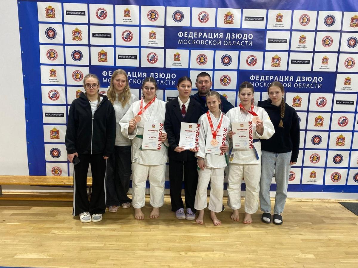 Спортсменки из Городского округа Пушкинский завоевали бронзовые медали на Первенстве Московской области по дзюдо