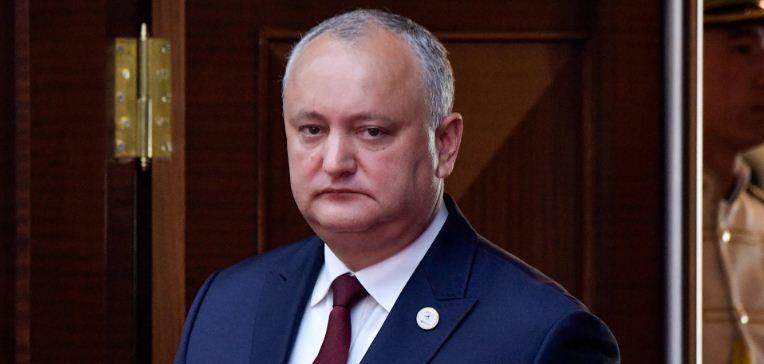 Экс-президента Молдавии Додона отправили под домашний арест на 30 суток