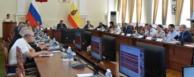 Губернатор Рязанской области Николай Любимов провел заседание Совета по проектной деятельности