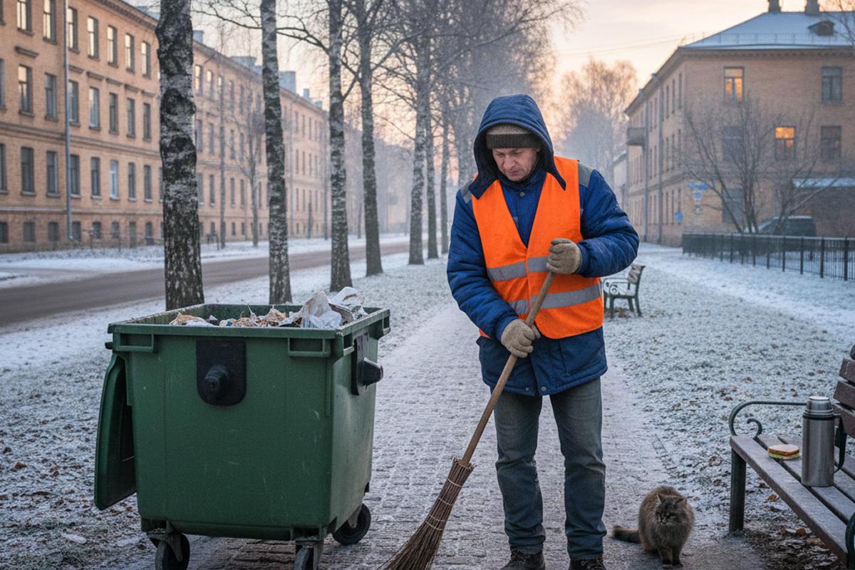 Новосибирская область стала лидером Сибири по нехватке дворников и уровню их зарплат