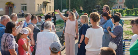 Алена Сокольская обсудила с жителями Спас-Заулка освещение дорог и содержание спортобъектов