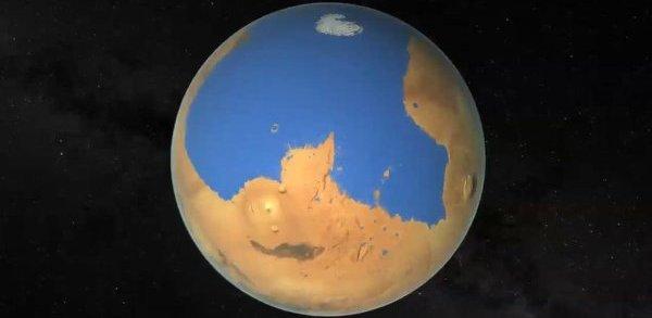 Ученые NASA выдвинули новую теорию происхождения воды на Марсе