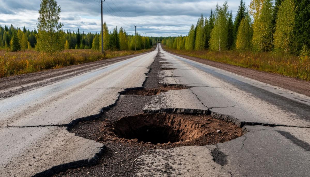 Более половины жителей Коми недовольны состоянием дорог
