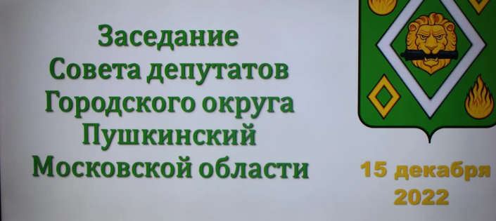 В г.о. Пушкинский приняли бюджет на 2023 год и на плановый период 2024 и 2025 годов