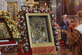 Тихвинскую икону Божией Матери привезли в Москву