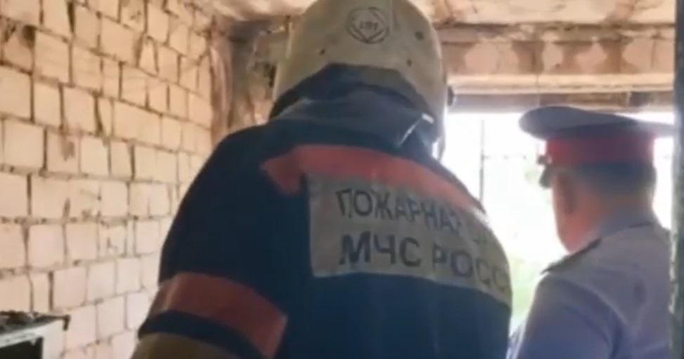 В Липецке в пожаре в многоквартирном доме погибли двое детей