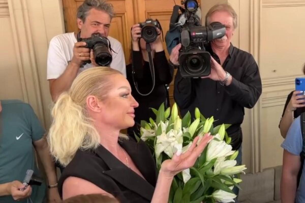 На церемонии прощания с хореографом Григоровичем присутствовала Анастасия Волочкова