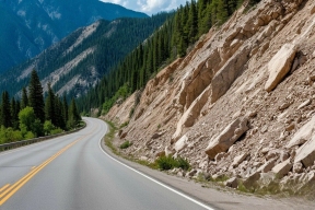 Опасный участок дороги «Гучум-Кали» в Чечне закрыли для движения транспорта