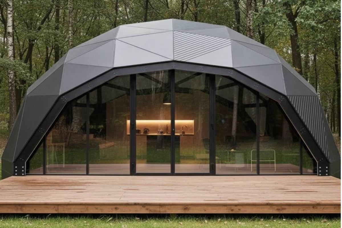 Кемпинг «Юмарт» возводит современные квадрокуполы по маршруту «Золотое кольцо Башкирии»