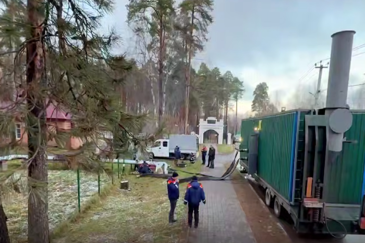 Воробьев: Для подачи тепла и горячей воды в Шатуру привезли передвижные котельные