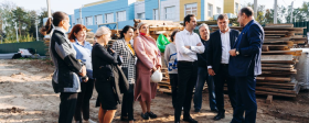 Строительство школы в Новом городке в г.о. Щелково завершено на 40%