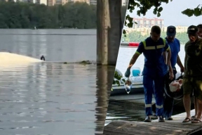 На Воронежском водохранилище катер с детьми на борту врезался в опору электропередачи