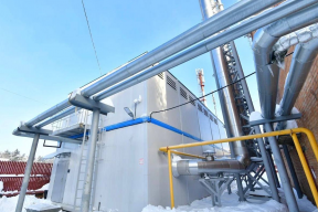 В поселке Челюскинский Городского округа Пушкинский ввели в эксплуатацию новую блочно-модульную котельную