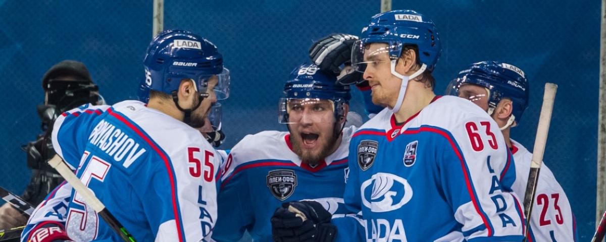 Хоккеисты «Лады» обыграли в серии буллитов «Сибирь»
