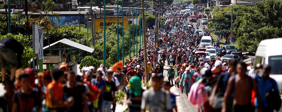 В США направился четвертый караван мигрантов из Сальвадора