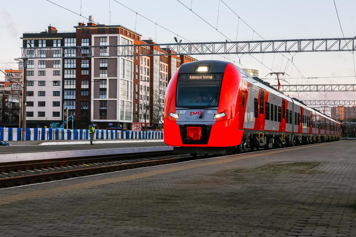 В Литве ограничили высадку и посадку на поезда калининградского направления