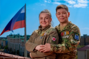 Ветераны СВО из ЯНАО приняли участие в торжественной церемонии открытия Года единства народов России в Москве