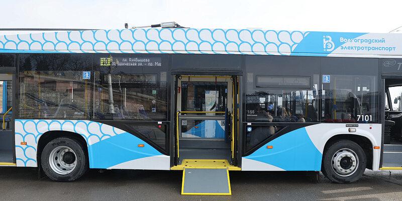 В Волгограде на линии вышли 56 новых троллейбусов на автономном ходу