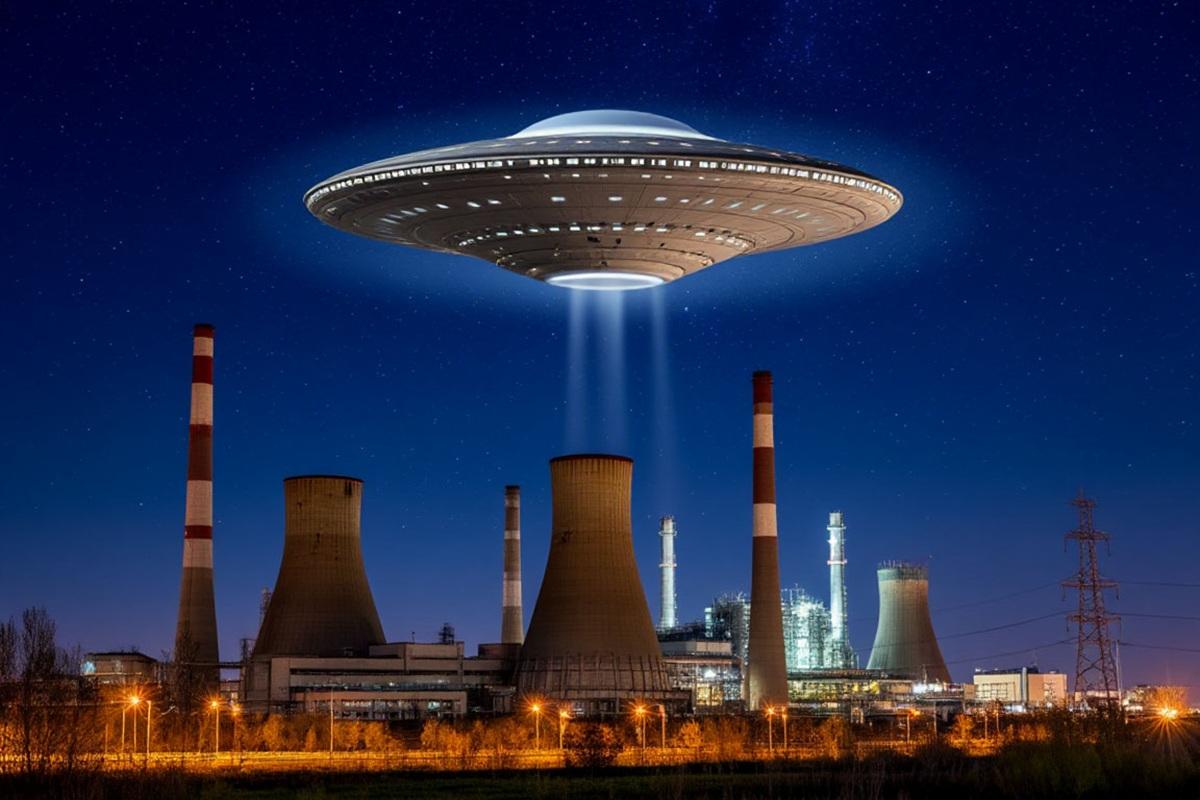 Полиция Миннеаполиса засняла таинственный объект над атомной станцией