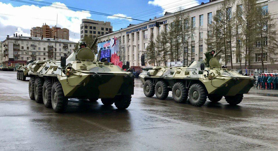 В Перми пройдет три репетиции Парада Победы