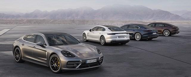 Porsche представила удлиненную версию Panamera