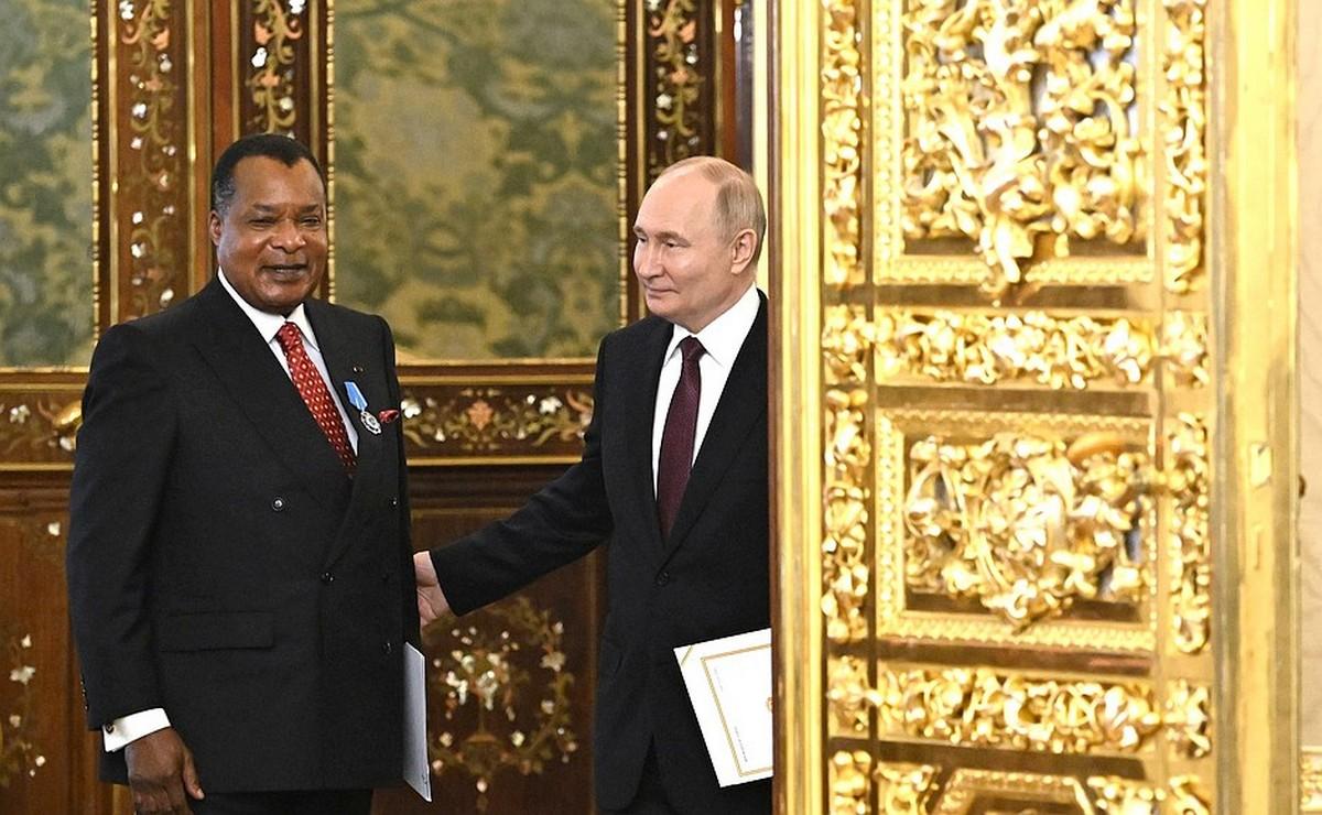 Этот визит очень ждали в Москве. Путин принял в Кремле «дорогого друга» из Республики Конго