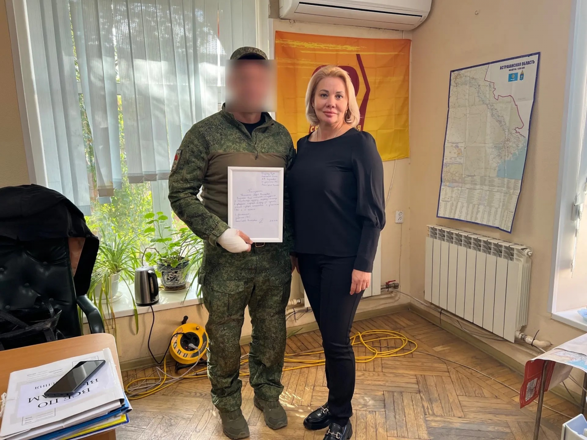 Депутат Думы Астраханской области Мария Лиджиева помогла участнику СВО с организацией операции и взяла на контроль вопрос выплат