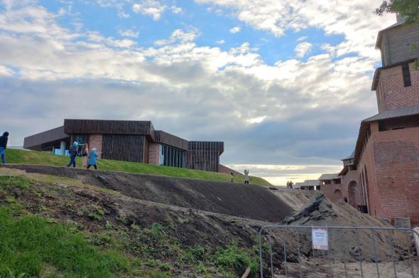 В Нижнем Новгороде планируют закончить строительство фуникулера в кремле до конца года