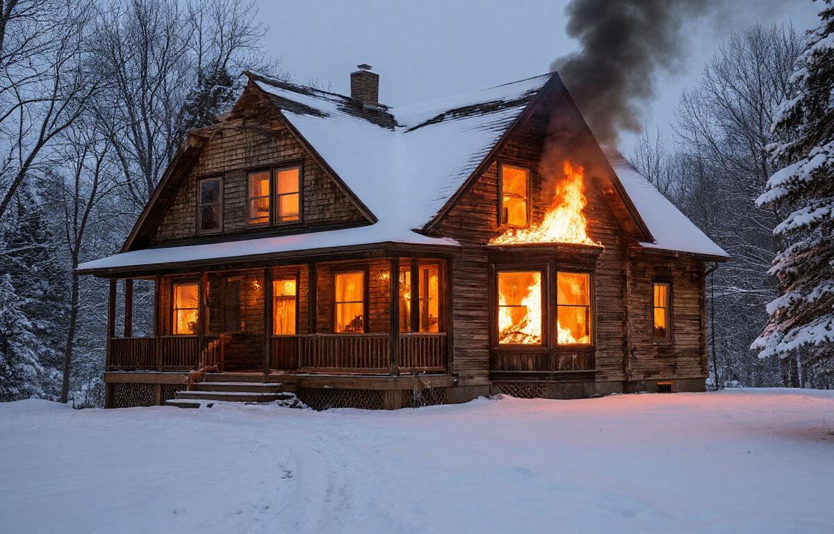 В Якутии за прошедшие сутки произошло семь техногенных пожаров