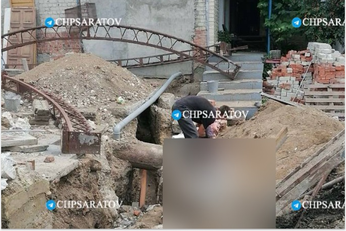 В Саратове мужчина погиб при обвале стены частного дома