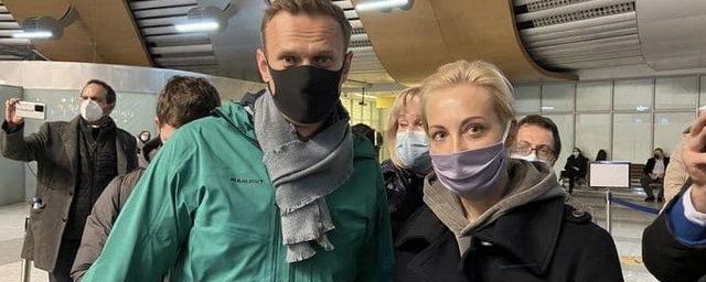 ФСИН: Алексей Навальный задержан в аэропорту Шереметьево