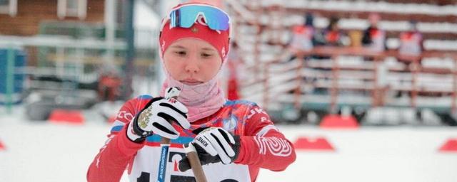 Алина Пеклецова из Вологды завоевала золото на чемпионате по лыжным гонкам в Сыктывкаре