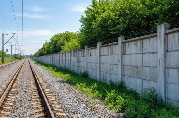 Народные тропы к путям на станции Дедовск в Истре перекрыли бетонными плитами