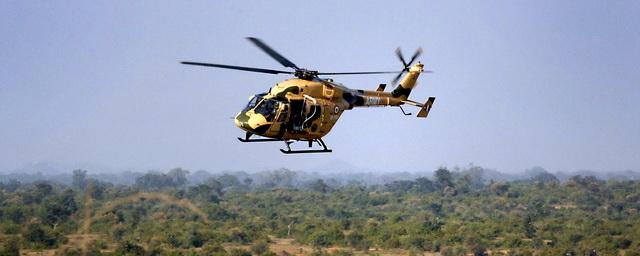 В Индии после жесткой посадки военного вертолета погиб пилот