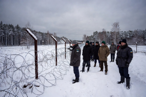Украинские пограничники ознакомились с польским участком границы с Калининградской областью