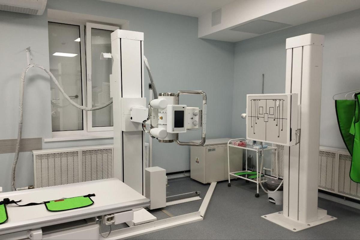 В отделении лучевой диагностики липецкой областной инфекционной больницы завершился капремонт