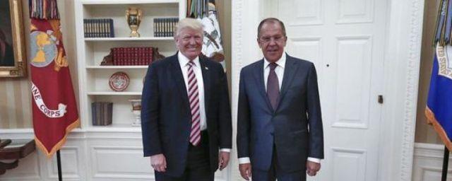 Трамп сообщил Лаврову о желании повысить товарооборот с Россией