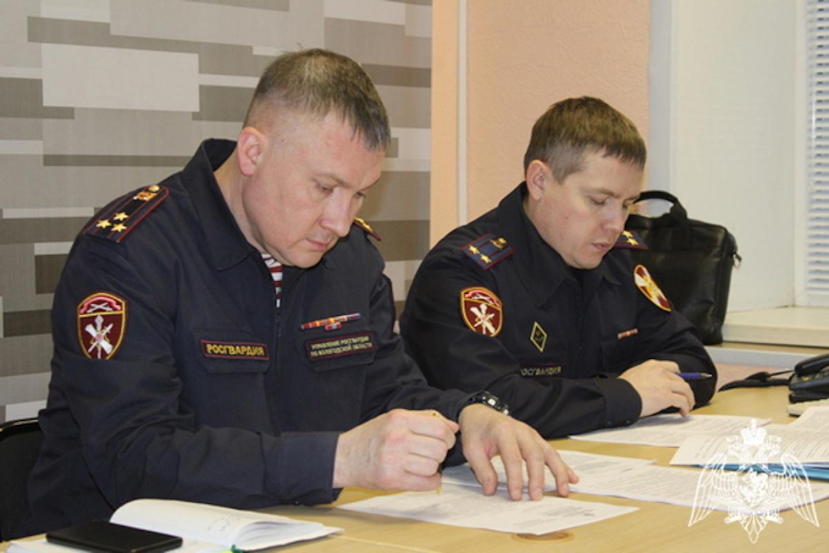 В Вологде Росгвардия и ЧОО объединят усилия для обеспечения безопасности в праздники