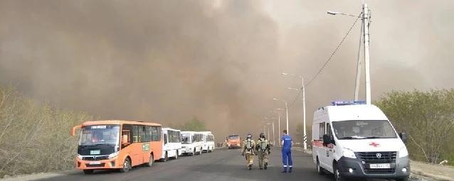 Глава МЧС России прилетел в Курганскую область для контроля тушения лесных пожаров