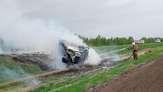 При столкновении «ГАЗели» и иномарки в Башкортостане погибли оба водителя