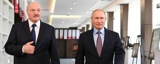 Песков: Путин и Лукашенко не говорили о размещении российских баз в Белоруссии