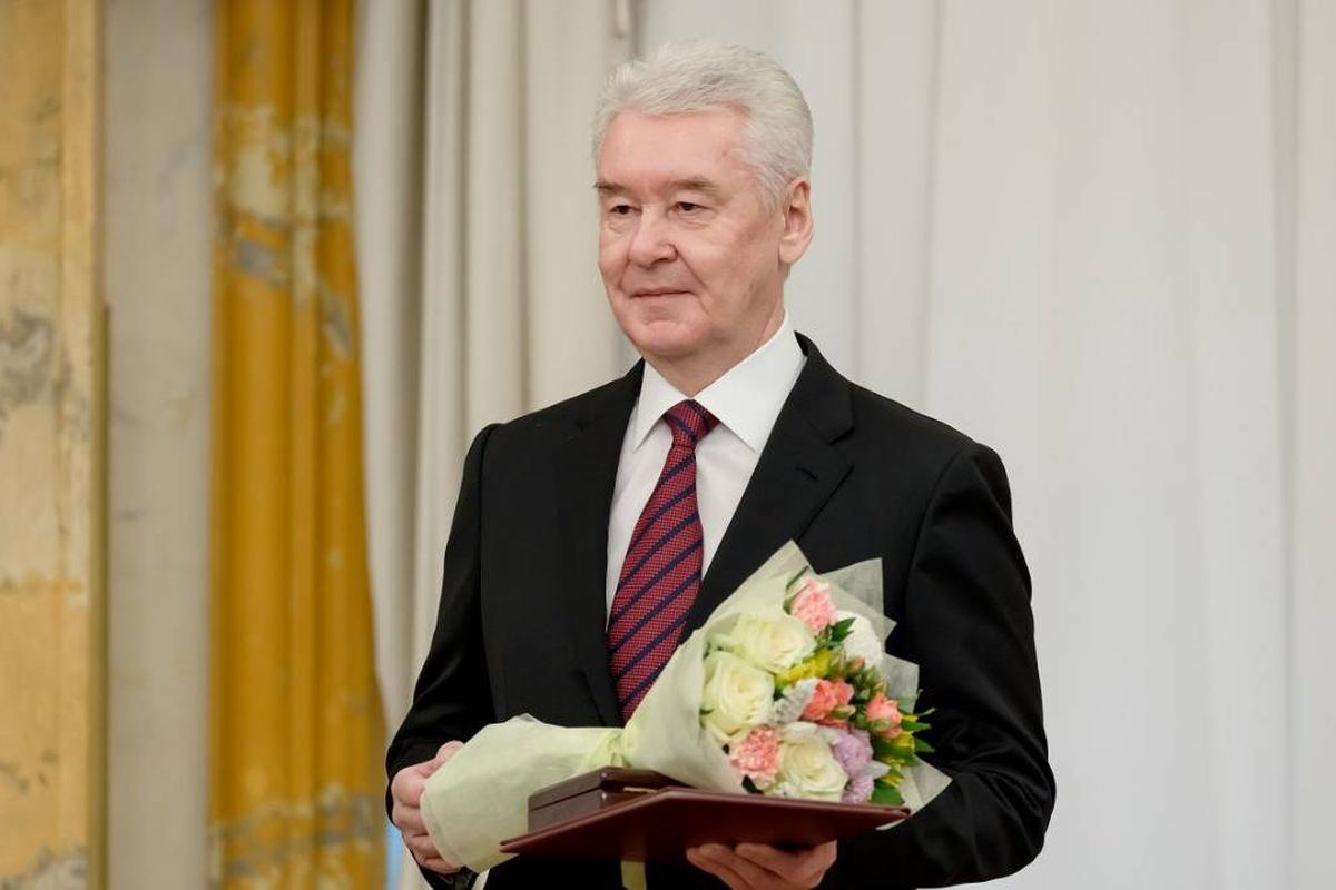 Собянин наградил лучших журналистов Москвы